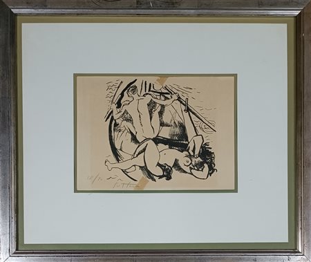 Renato Guttuso - Nudo femminile