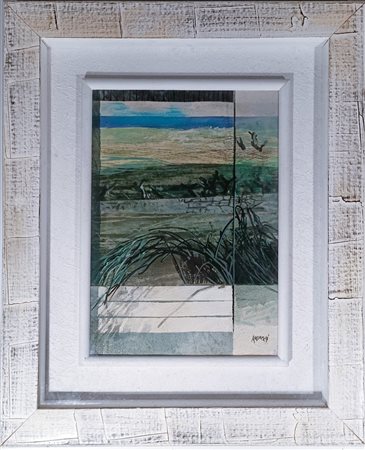 Michele Roccotelli - Finestra sui Rovi e Muretti della Murgia, 1978