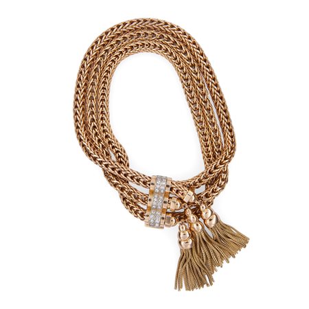 Bracciale in oro e diamanti Ventrella