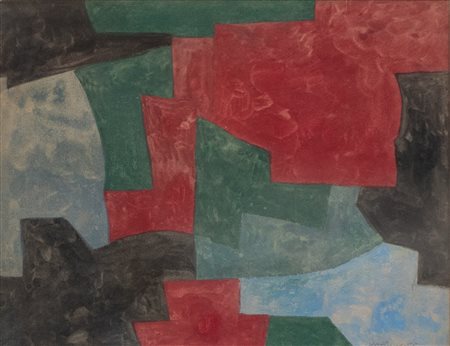 SERGE POLIAKOFF Composition abstraite, 1964