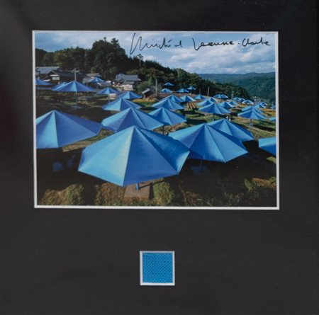 CHRISTO The umbrellas joint project for Japan and Usa