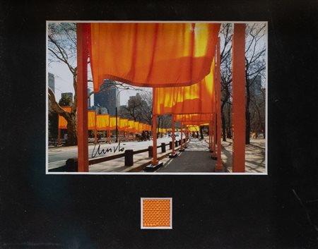 CHRISTO The gates project for Central Park, New York