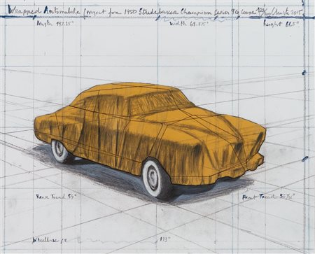 CHRISTO Wrapped Automobile, 2015