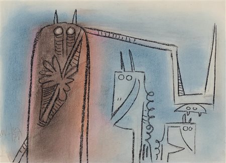 WIFREDO LAM Senza titolo, 1978