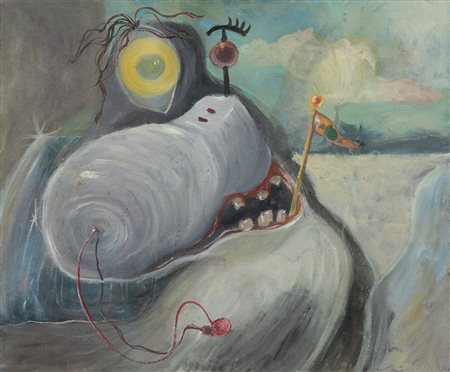 GEORGE CONDO Memorized Hall, 1984