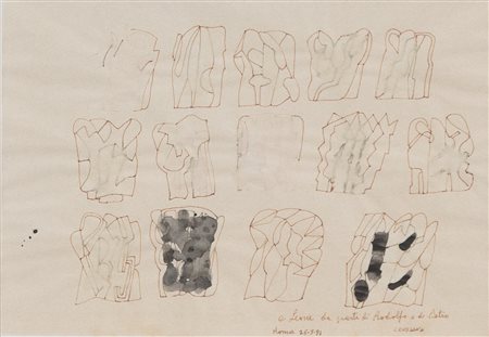 PIETRO CONSAGRA Senza titolo, 1991