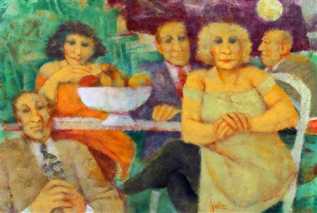 SQUILLANTINI Remo, Sera in giardino