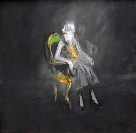 SUGHI Alberto, Ritratto di vecchia signora