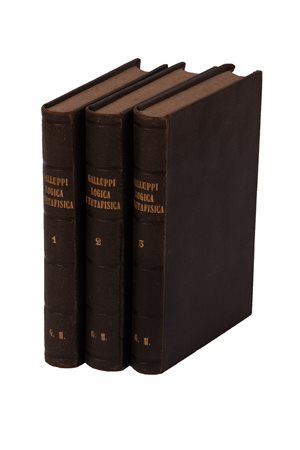 Lezioni di logica e metafisica del barone Pasquale Galluppi da Tropea 
 