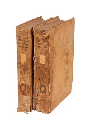 Lotto di due volumi: Theologhia dogmatica et moralis 1734
