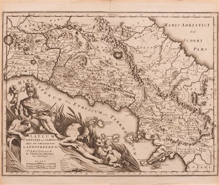 Latium Campania et Samnium cum eorum circum-adjacentibus regionibus