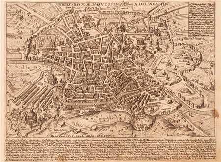 Novissima urbis Romae descriptio A. MDLXXXXVII 
 