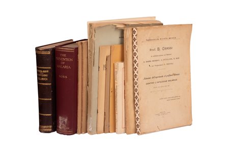 Lotto Malaria 11 libri 
 
