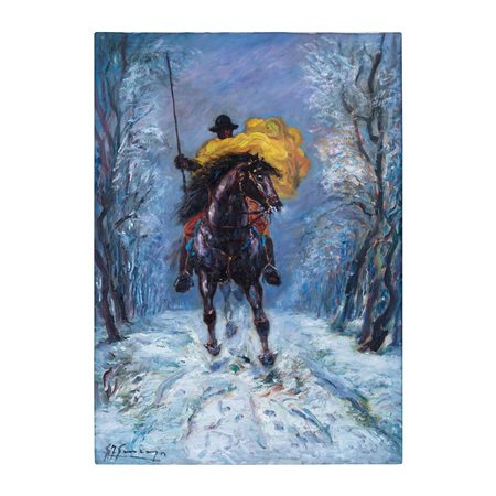 Giovan Francesco Gonzaga, Buttero al galoppo