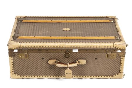 GUCCI
VALIGIA RIGIDA IN PELLE E TELA
Anni ‘70