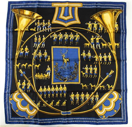 HERMES
FOULARD ‘ARMES DE CHASSE’
Anni ‘70