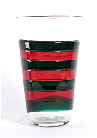 GUCCI BY VENINI VASO IN VETRO DI MURANO anni 90