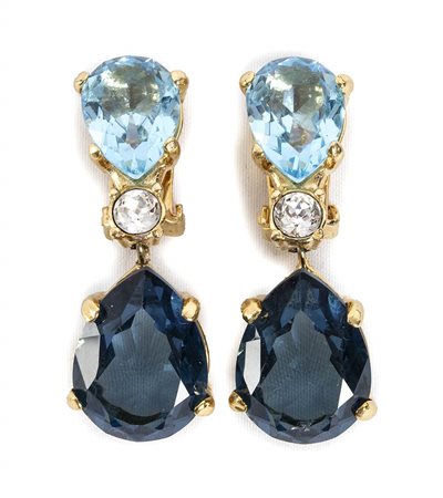 CHRISTIAN DIOR ORECCHINI anni 80