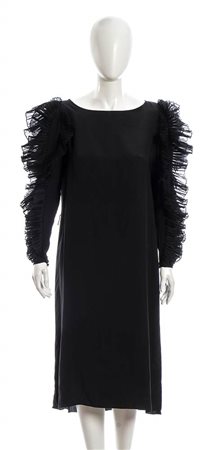 MARY MCFADDEN FOR JACK MULQUEEN ABITO IN SETA anni 80