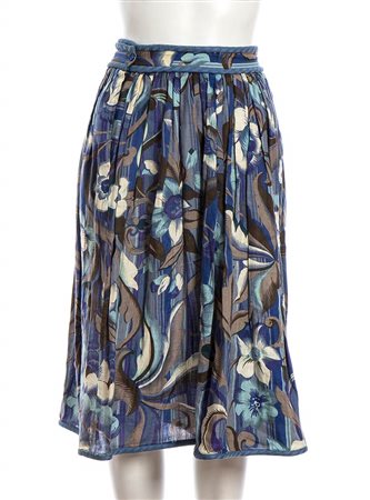 CALLAGHAN (BY GIANNI VERSACE) GONNA IN LINO inizio anni 80