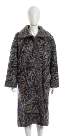 MISSONI  (ATTRIBUITO) CAPPOTTO DOUBLE FACE anni 80/90 