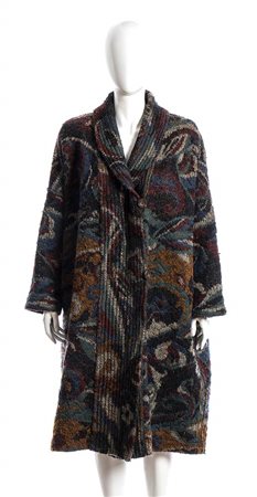 MISSONI (ATTRIBUITO) CAPPOTTO anni 80/90