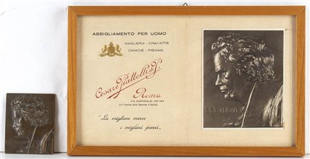 F.STIASNY - Beethoven  (Bonn, 16 dicembre 1770 – Vienna, 26 marzo 1827)  Placca in bronzo 