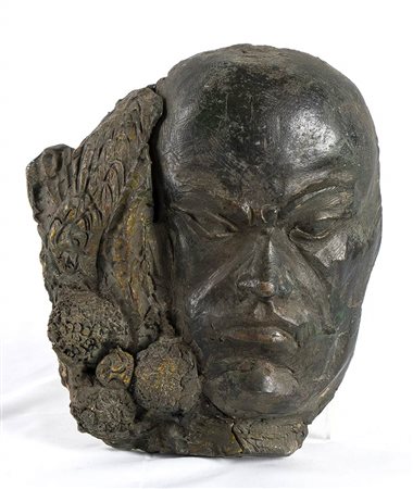 Drei, Ercole - attribuzione (Faenza, 28 settembre 1886 – Roma, 1 ottobre 1973)  DUX terracotta