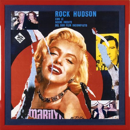 Rotella, Mimmo (Catanzaro, 7 ottobre 1918 – Milano, 8 gennaio 2006) Marilyn Monroe, foulard