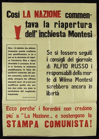 Partito Comunista Manifesto propaganda politica