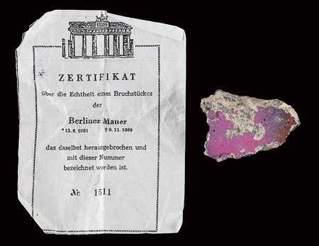Muro di Berlino Frammento del muro