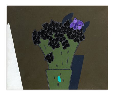 CONCETTO POZZATI (1935-2017) - A che punto siamo con i fiori, 1990
