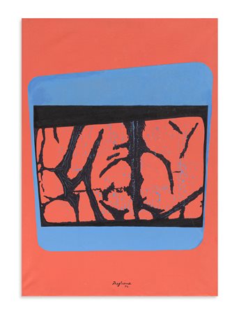 ANNIBALE BIGLIONE (1923-1981) - Senza Titolo, 1974