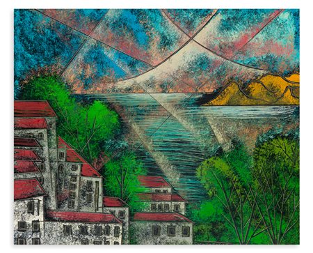 PIPPO ORIANI (1909-1972) - Presagio di Tempesta, 1955