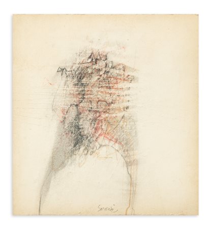 SERGIO SARONI (1934-1991) - Figura, 1957