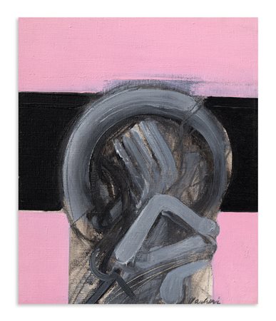 TINO VAGLIERI (1929-2000) -. Studio per un piatto con testa chiusa dentro