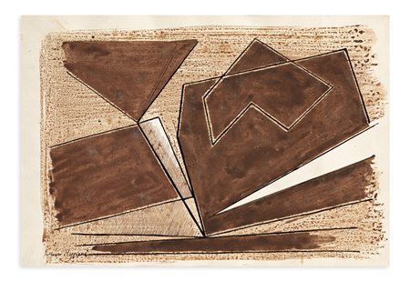 MAURO REGGIANI (1897-1980) - Composizione numero 7 in rosa, 1965
