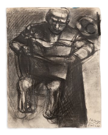 FRANCO FRANCESE (1920-1996) - Mio padre, 1955