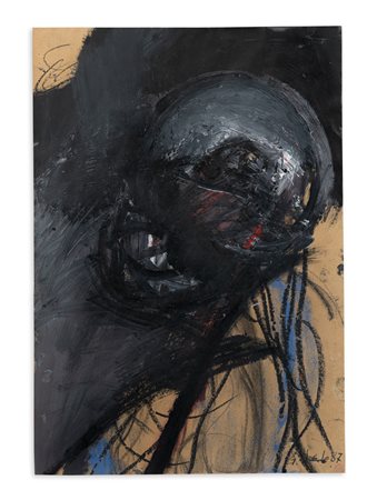 GIUSEPPE SPAGNULO (1936-2016) - Testa bianca, 1987