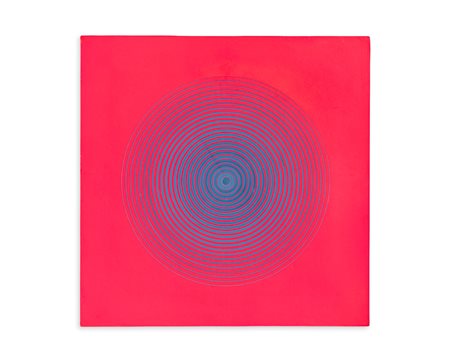 MARINA APOLLONIO (1940) - Blu su rosso fluorescenti 6A, 1966-1968