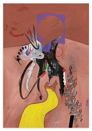 SERGIO DANGELO (1932-2022) - Agguato al grappolo, 2007