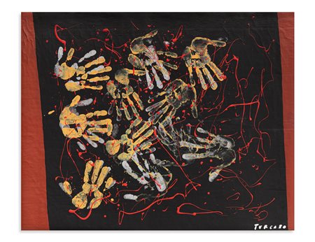 GIULIO TURCATO (1912-1995) - Alleluia, Metà anni '70