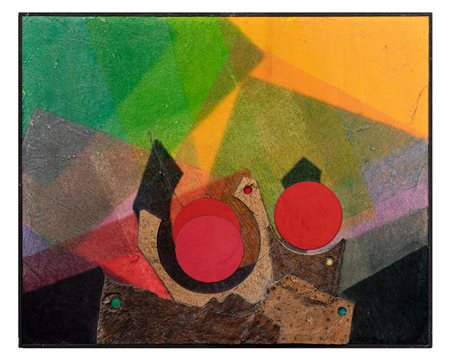 ROBERTO CRIPPA (1921-1972) - "sun and moen"