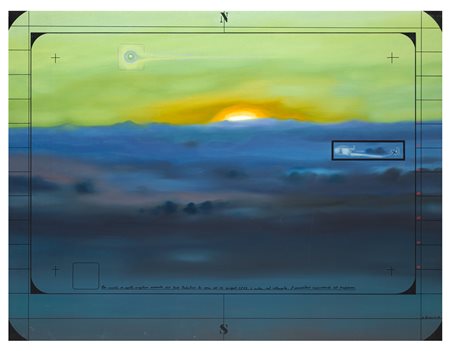 GUIDO BIASI (1933-1983) - La cometa di Fabritins (Fenomeno innaturale), 1972