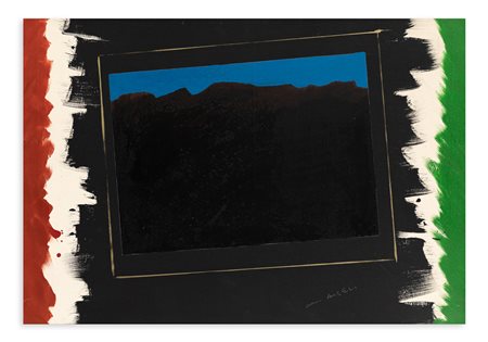 FRANCO ANGELI (1935-1988) - Senza Titolo, metà anni '70