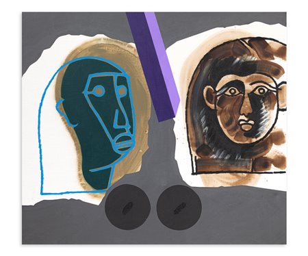 CONCETTO POZZATI (1935-2017) - Archeologia di…testa, 2000