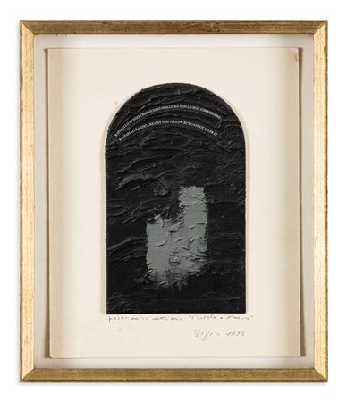 EMILIO ISGRÒ (1937) - L'Artista e l'errore, 1993