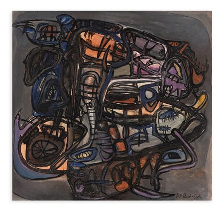 CLAUDIO COSTA (1942-1995) - Rapporto sul Novus-Orto, 1963