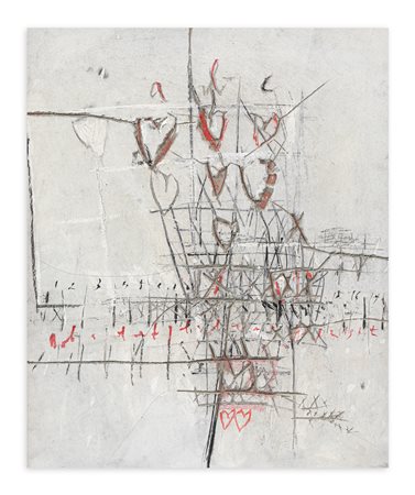 GIORGIO CELIBERTI (1929) - Segni di cripta, 1990