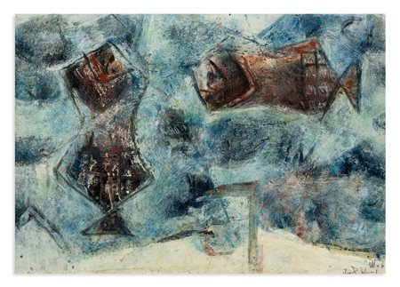 IBRAHIM KODRA (1918-2006) - Senza Titolo, 1963